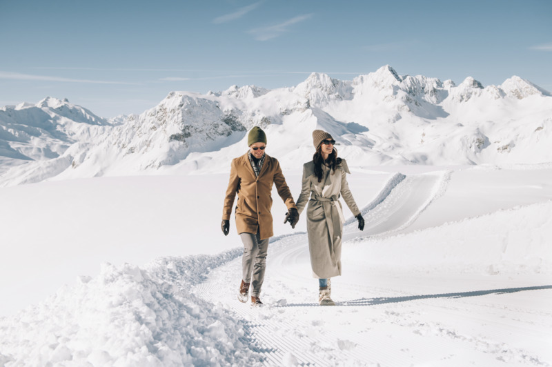 Rüfikopf Winterwandern in Lech und Zürs