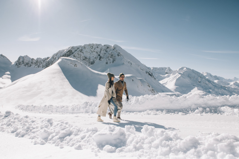 Rüfikopf Winterwandern in Lech und Zürs