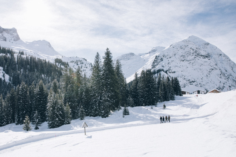 Winterwandern in Lech und Zürs