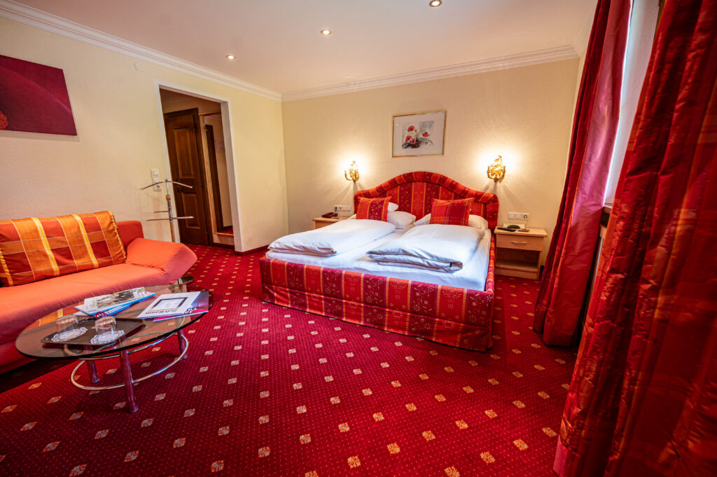 Romantik Suite im Hotel Hartenfels in Zug bei Lech